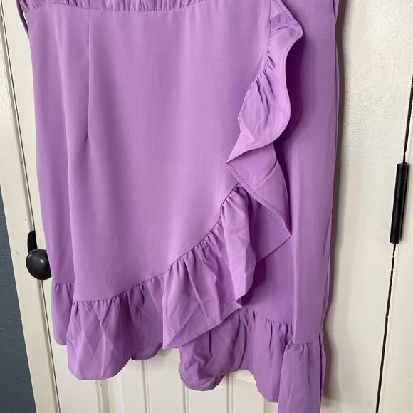 Lavender Ruffle Dress - Picture 3 of 10